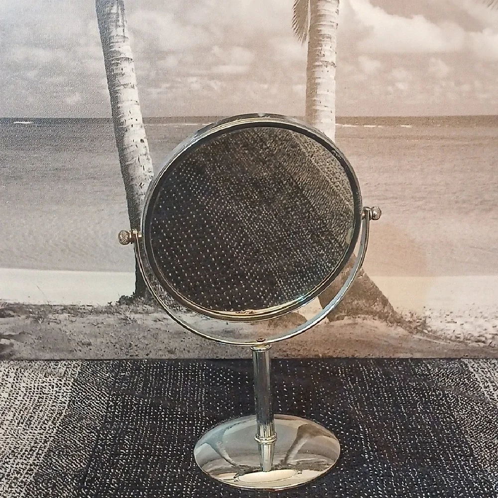 Make Offer! Sleek Silver Vanity Mirror for Bath